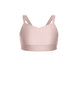 Solid Lycra Sweetheart Double Strap Halter Bra
