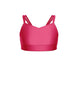 Solid Lycra Sweetheart Double Strap Halter Bra