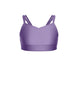 Solid Lycra Sweetheart Double Strap Halter Bra