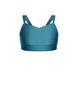 Solid Lycra Sweetheart Double Strap Halter Bra