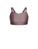 Solid Lycra Sweetheart Double Strap Halter Bra