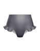 Solid Lycra High Rise Panty with Ruffle