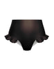 Solid Lycra High Rise Panty with Ruffle