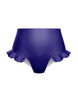 Solid Lycra High Rise Panty with Ruffle
