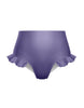 Solid Lycra High Rise Panty with Ruffle