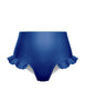 Solid Lycra High Rise Panty with Ruffle