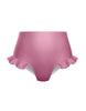 Solid Lycra High Rise Panty with Ruffle