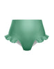 Solid Lycra High Rise Panty with Ruffle