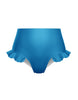 Solid Lycra High Rise Panty with Ruffle