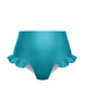Solid Lycra High Rise Panty with Ruffle