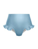 Solid Lycra High Rise Panty with Ruffle
