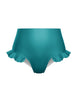 Solid Lycra High Rise Panty with Ruffle
