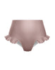 Solid Lycra High Rise Panty with Ruffle