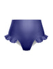 Solid Lycra High Rise Panty with Ruffle