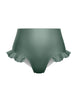 Solid Lycra High Rise Panty with Ruffle