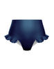 Solid Lycra High Rise Panty with Ruffle