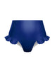 Solid Lycra High Rise Panty with Ruffle