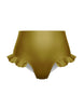 Solid Lycra High Rise Panty with Ruffle