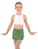 Solid Lycra Cheer Skort