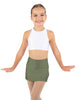 Solid Lycra Cheer Skort