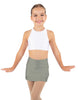 Solid Lycra Cheer Skort