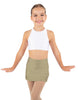 Solid Lycra Cheer Skort