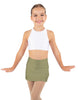 Solid Lycra Cheer Skort
