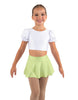Solid Lycra Top Skirt Tall Band