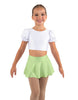 Solid Lycra Top Skirt Tall Band