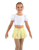 Solid Lycra Top Skirt Tall Band