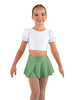 Solid Lycra Top Skirt Tall Band