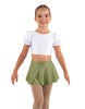 Solid Lycra Top Skirt Tall Band