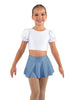 Solid Lycra Top Skirt Tall Band