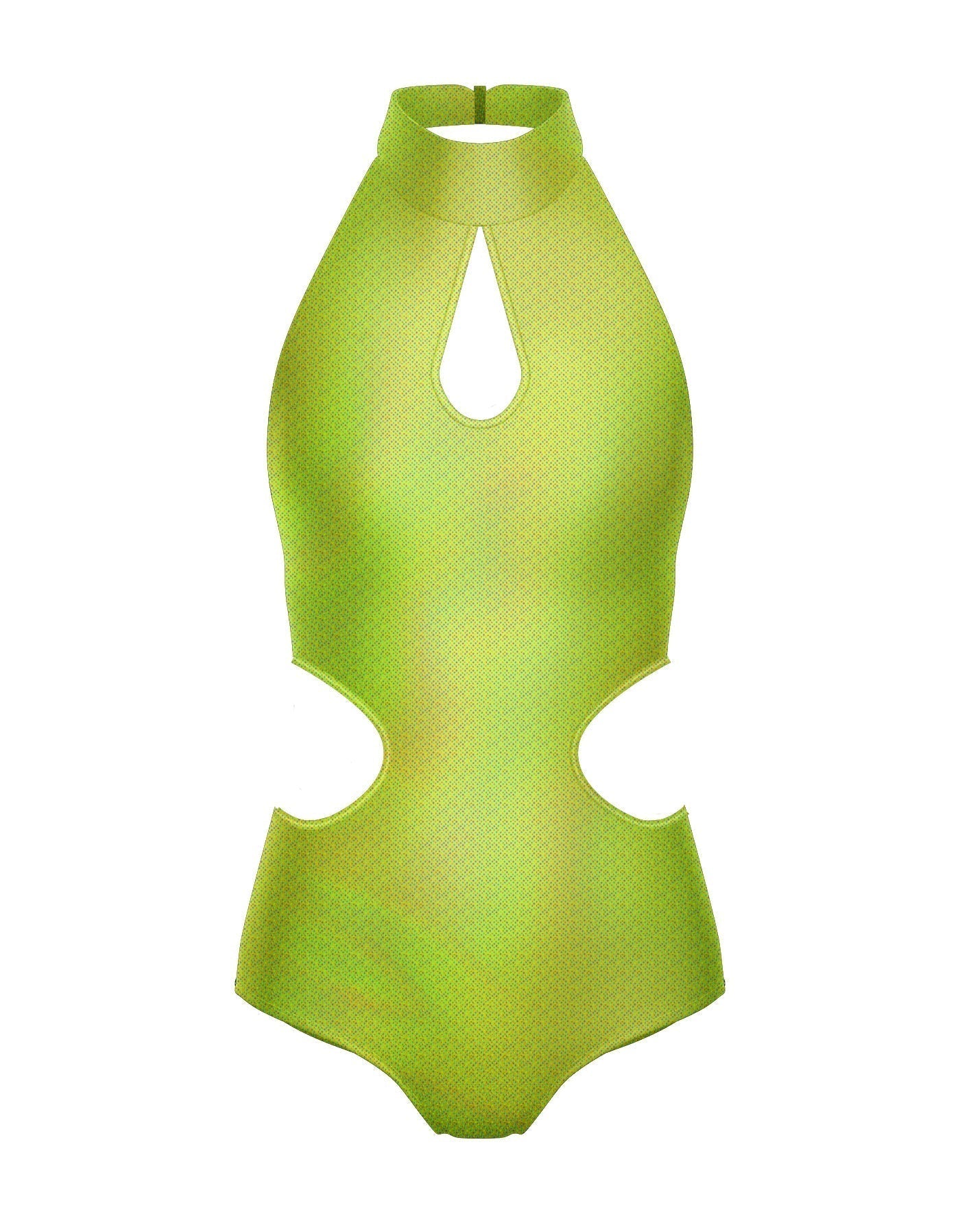 Hologram Ainsley Leotard No Mesh