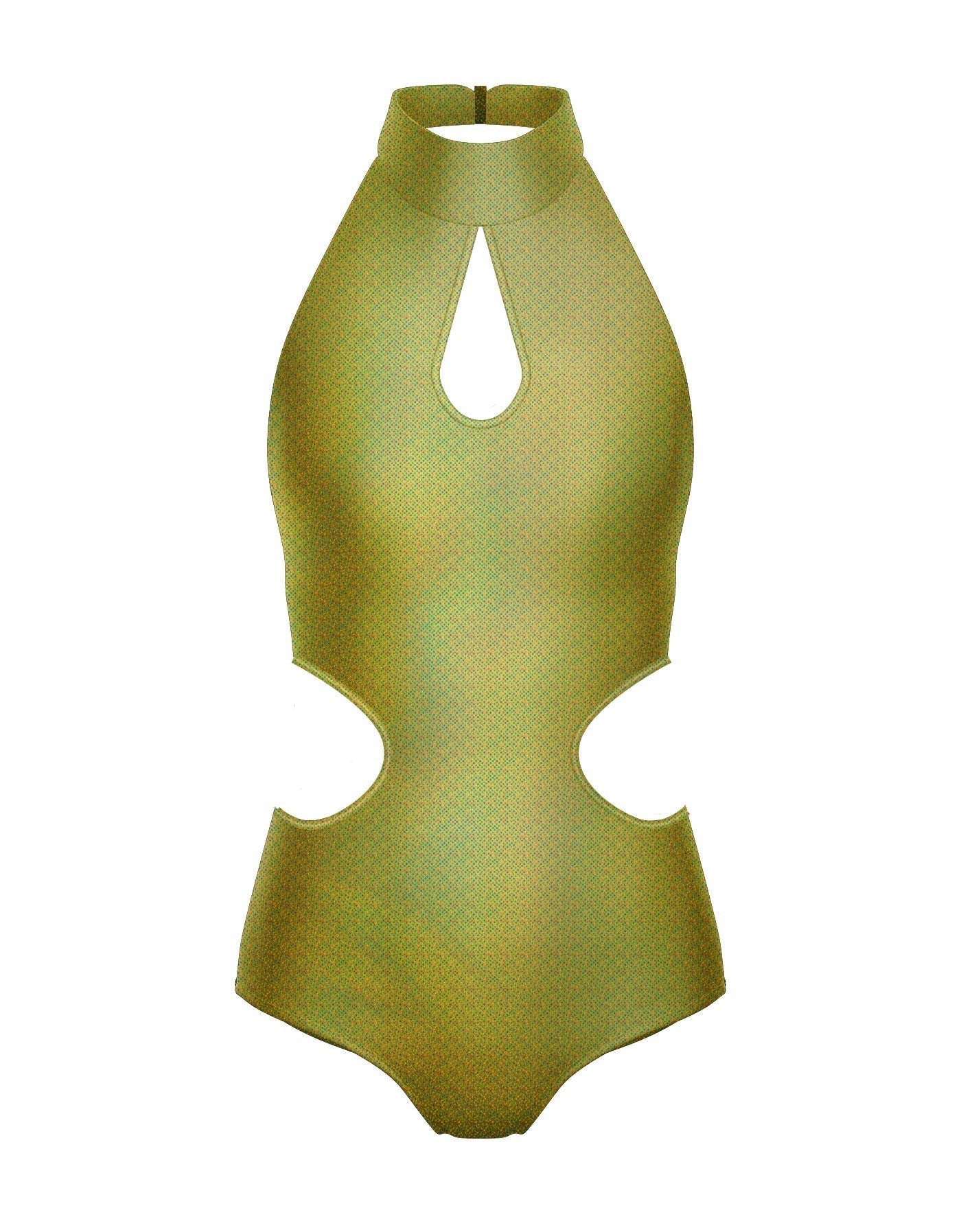 Hologram Ainsley Leotard No Mesh