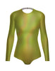 Hologram LS Leotard Triangle Back