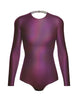 Hologram LS Leotard Triangle Back