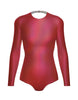 Hologram LS Leotard Triangle Back
