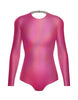 Hologram LS Leotard Triangle Back