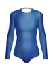 Hologram LS Leotard Triangle Back