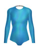 Hologram LS Leotard Triangle Back