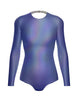 Hologram LS Leotard Triangle Back