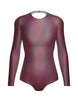 Hologram LS Leotard Triangle Back
