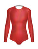 Hologram LS Leotard Triangle Back