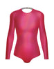Hologram LS Leotard Triangle Back