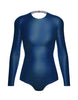 Hologram LS Leotard Triangle Back