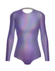 Hologram LS Leotard Triangle Back