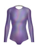 Hologram LS Leotard Triangle Back