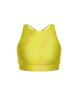 Hologram High Neck Spaghetti Strap Crop