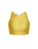 Hologram High Neck Spaghetti Strap Crop